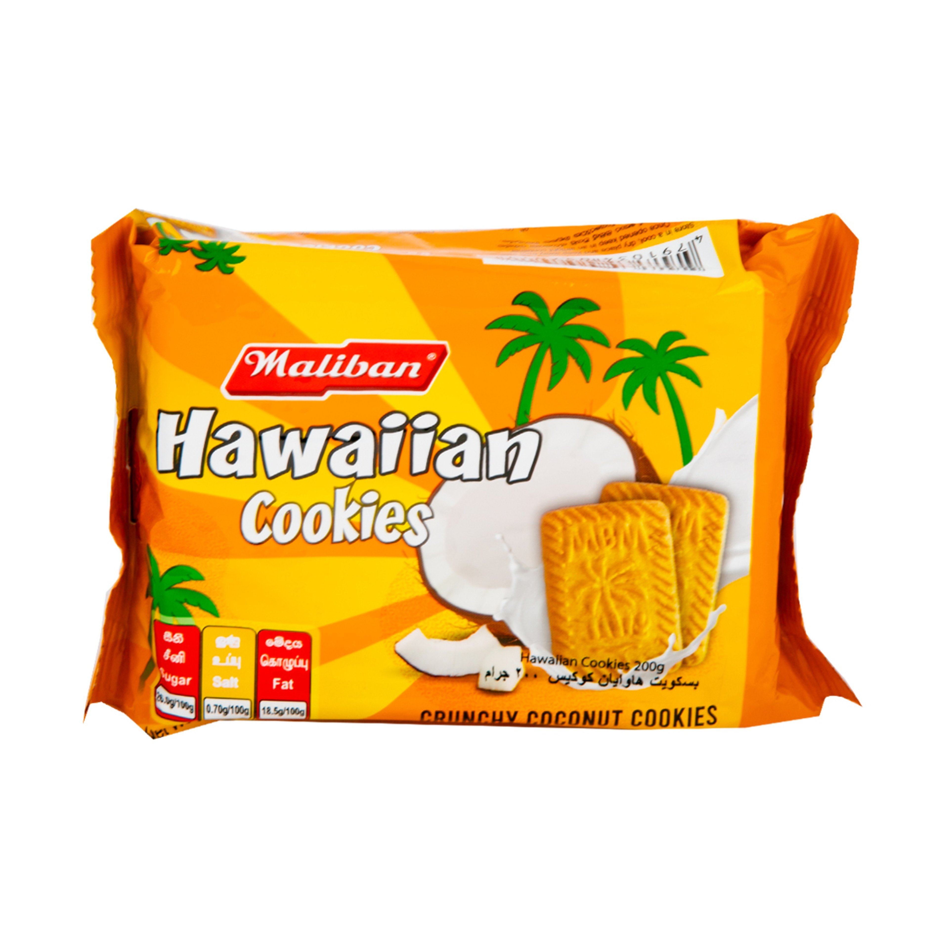 Maliban Hawaiian Cookie 200g